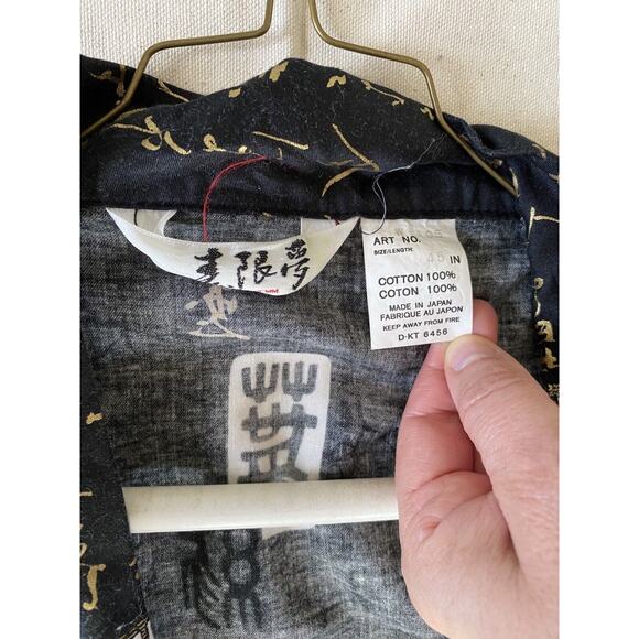 Kimono Robe cotton Made In Japan 3XL - Picture 8 of 12